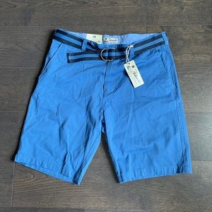 Islandia Clothing Co Men’s  Shorts & D-Ring Belt